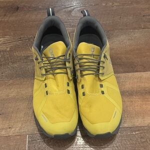 On Running Men's Vibrant Yellow Athletic Shoes